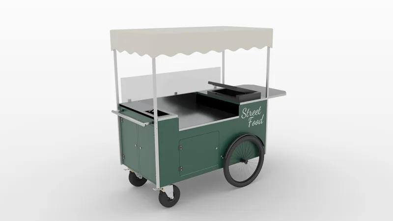 Preview of the flex push cart